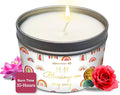 MAGNIFICENT 101 Long-Lasting Affirmation Tin Soy Wax - 6 Oz - 35-Hour Burn - Sage & Palo Santo Scent - Energy Cleansing & Manifestation