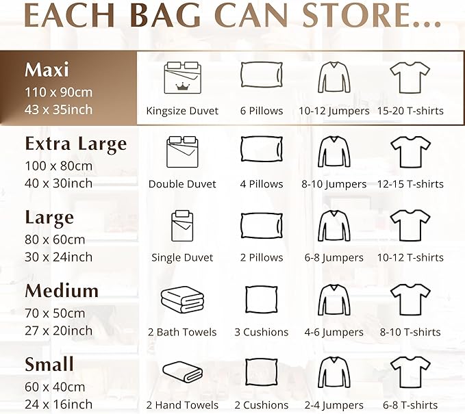 Genie Space - Premium Bags - Maxi - 2 Pack