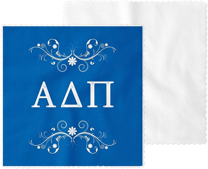 Alpha Delta Pi Eyeglass Cleaner & Microfiber Cleaning Cloth (Alpha Delta Pi - 2)