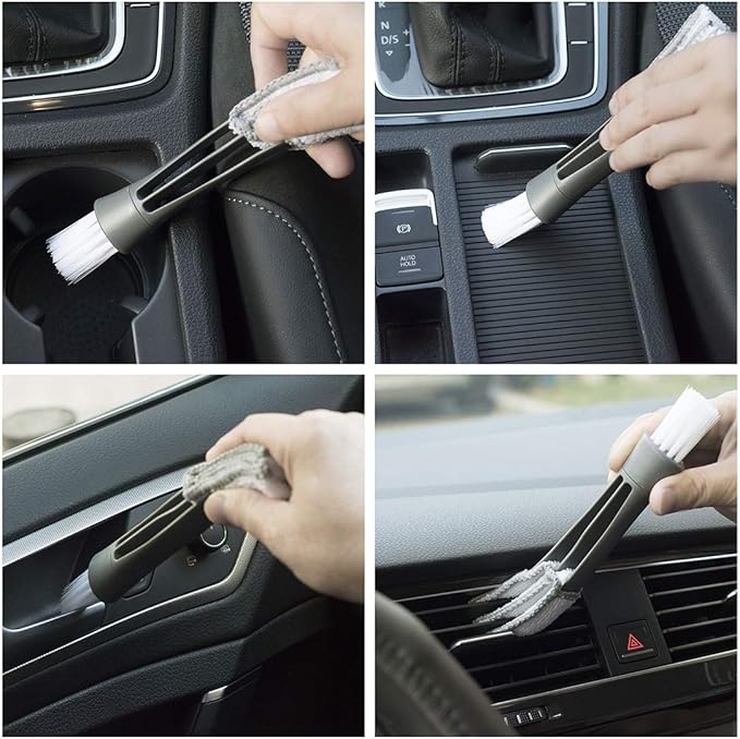 Microfiber Car Duster Extendable Handle Interior Exterior Multipurpose Cleaning Car Brush