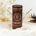 Pearled Candles Sand and 30 Wicks 18 Oz-Refillable Vanilla Scented Pearled Candle Non Toxic Luxury Long Lasting up to 120 Hours-Natural Pearl Powder Wax Sand Candle Beads Kit for Candles Making White