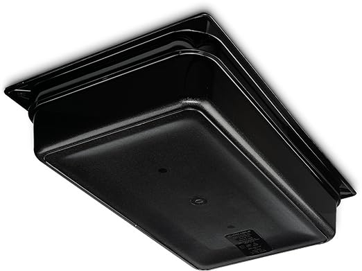 Carlisle FoodService Products 10401B03 High-Heat Full-Size Food Pan, 12.7 qt. Capacity, 20-3/4" x 12-3/4" x 4", Black (Case of 6)