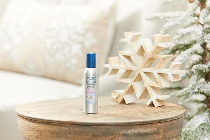 Yankee Candle Concentrated Air Freshener Room Spray, Odor Eliminator for Home, Bathroom, Snow Globe Wonderland, 1.5 Oz (Pack of 3)