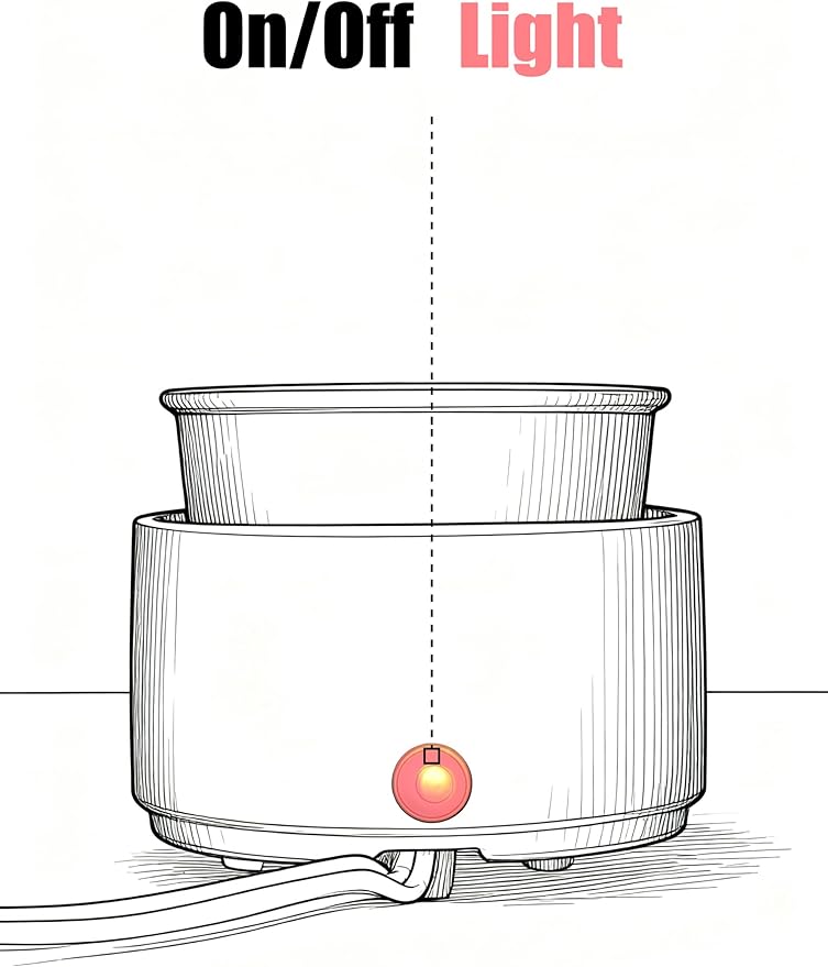 Ceramic Electric Wax Melt Warmer & Cube Oil Melter Cute Small Warmers Aromatherapy for Home Decorative Burner Melts Scented Candle Tart Scent Warm Fragrance (Blue Mix)