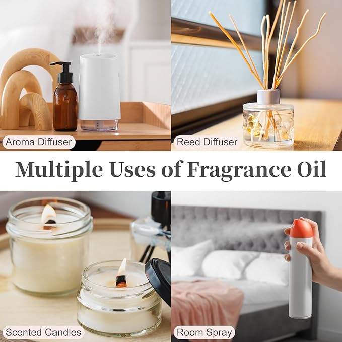 Fruit Carnival Fragrance Oil Essential Oil, MAYJAM 3.38FL.OZ Fruit Carnival Oil for Diffusers for Home, Long Lasting Scented Oils for Soap Candle Making - 100ML