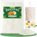 NORVENCE Beeswax Pellets 1LB/5LB/20LB, Pure & Natural White Beeswax for Candle Making, DIY Skin Care, Lip Balm, Soap, Lotion, Creams & Wood Polishing – 1LB