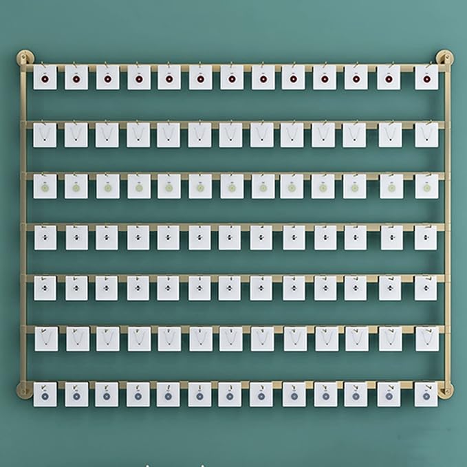 Multi-Functional Wall Mounted Organizer - Space-Saving Storage Solution for Jewelry, Accessories, and Small Items in Closet or Room