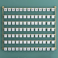 Multi-Functional Wall Mounted Organizer - Space-Saving Storage Solution for Jewelry, Accessories, and Small Items in Closet or Room