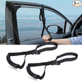 KOUNATSURI Car Door Handle for Elderly Car Assist Support Handle Multifunction Car Door Latch Bar for Seniors and Handicapped(Black)