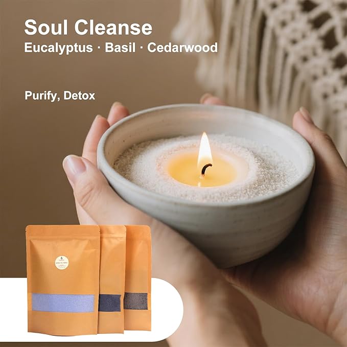 CandHeal Pearled Candle Wax Refillable,3.3Lb Scented Candle Sand with 20 Wicks,DIY Candle Making Kit