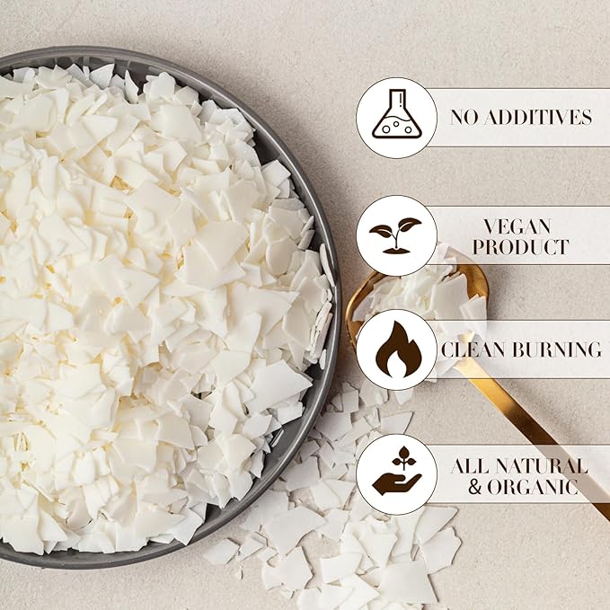 SHOWIN Candle Making Kit, DIY Candle Making Supplies for Adults, Starter Soy Wax Candle Kit with Candle Jars & Tins, Scented Home Decoration