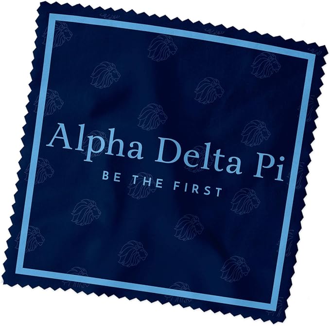 Alpha Delta Pi Eyeglass Cleaner & Microfiber Cleaning Cloth (Alpha Delta Pi - 5)