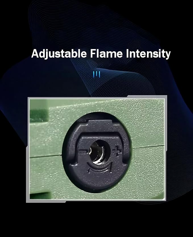 Ambrogio.L Jet Torch Lighter, Scalable Long Neck with Visible Gas Window for Kitchen Fireplace Camping Candle Grill BBQ Fireworks，Gas not Included,Black