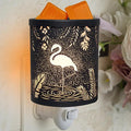 Plug in Wax Warmer Candle Wax Warmer for Scented Wax melt Warmer Electric Wax Burner Fragrance Oil Candle Warmer for Office Bedroom Gift & Home Decor(Swarns of Stars Flamingo)