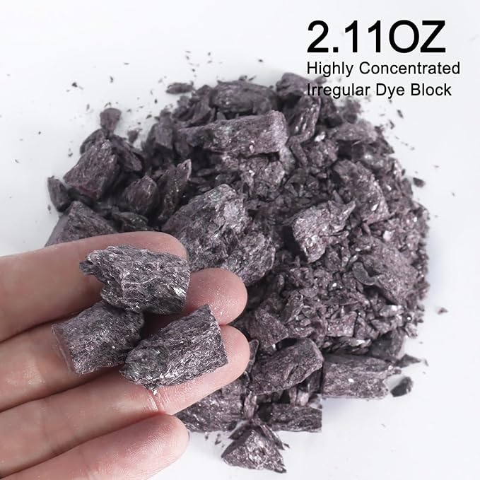 Renfio Candle Dye, 2.11oz/60g Brown Candle Dye for Soy Wax Highly Concentrated Wax Dye for Candle Making Bulk Blocks Colored Tealight Candles Coloring Dyes Chips Candle Making Kit - Brown