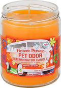 Flower Power„ Pet Oder Exterminator Candle 13 oz