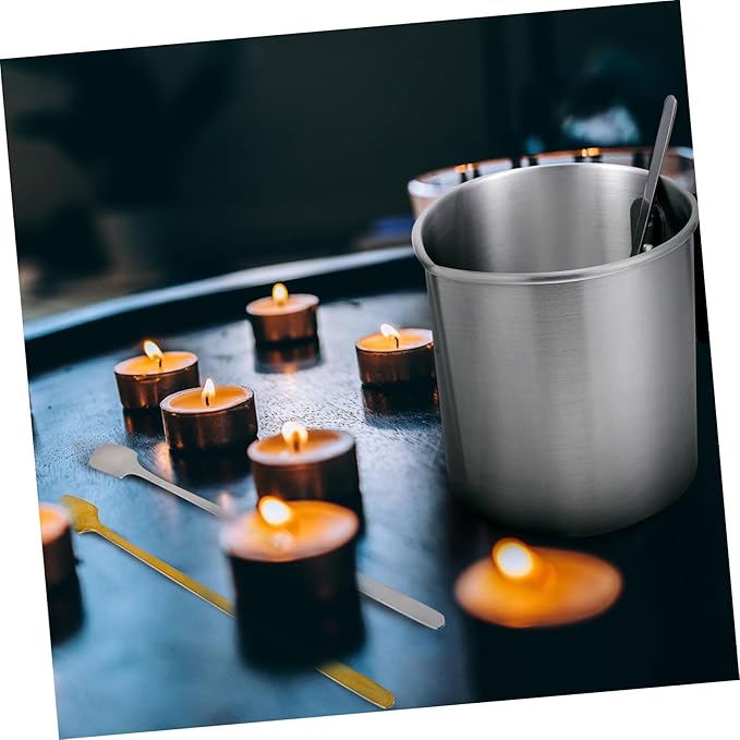VILLCASE 1set Scented Candle Making Kit Stainless Steel Pouring Pot for Family Crafting Easy to Use for Beginners and Professionals for Parties and Special Occasions