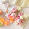 2 Pack Flower Resin Mold - Resin Casting Silicone Molds for Home Decor & Candle Making Wave Spiral Mold