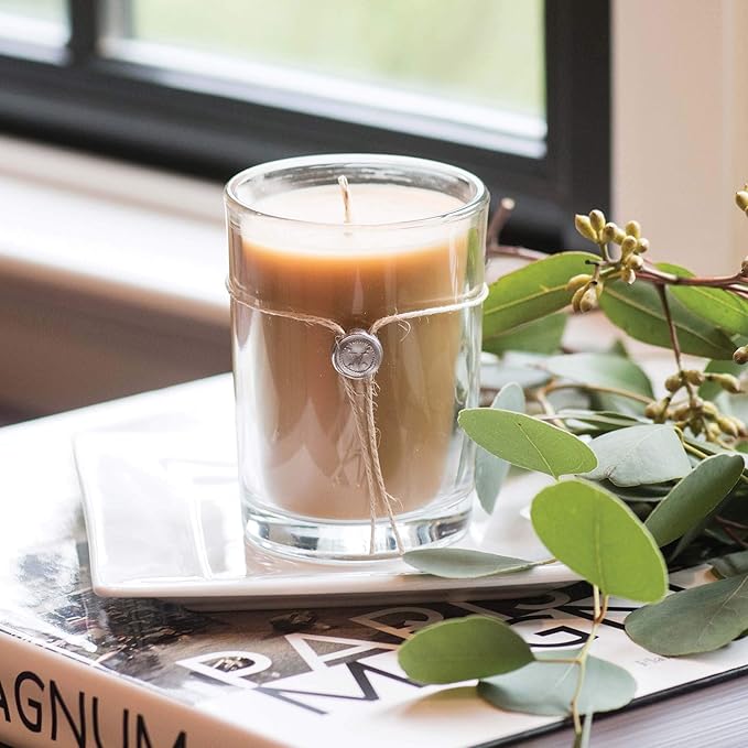 VOTIVO 6.8oz Aromatic Candle-Teak