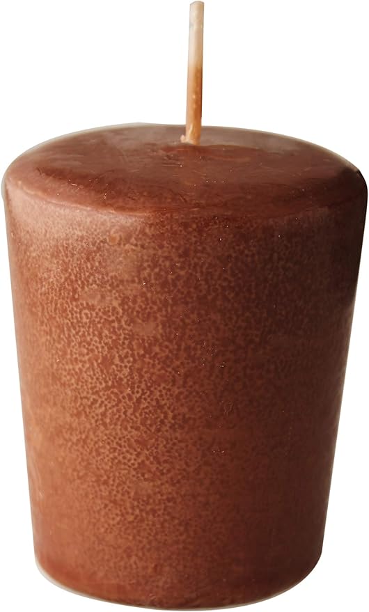 Root Candles Fall Scented Votive Candles Beeswax Blend Premium Handcrafted 20-Hour Votives, 18-Count, Cinnamon Spice