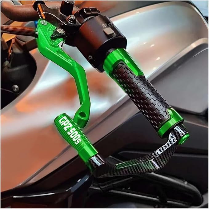 for GPZ500S GPZ 500S Motorcycle Handlebar Grips Guard Brake Clutch Lever Protector 1990-2009 2008 2007 2006 2005
