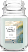 Yankee Candle Beach Walk Scented Candle, 22oz Large Jar with up to 150 Hour Burn Time, Giftable