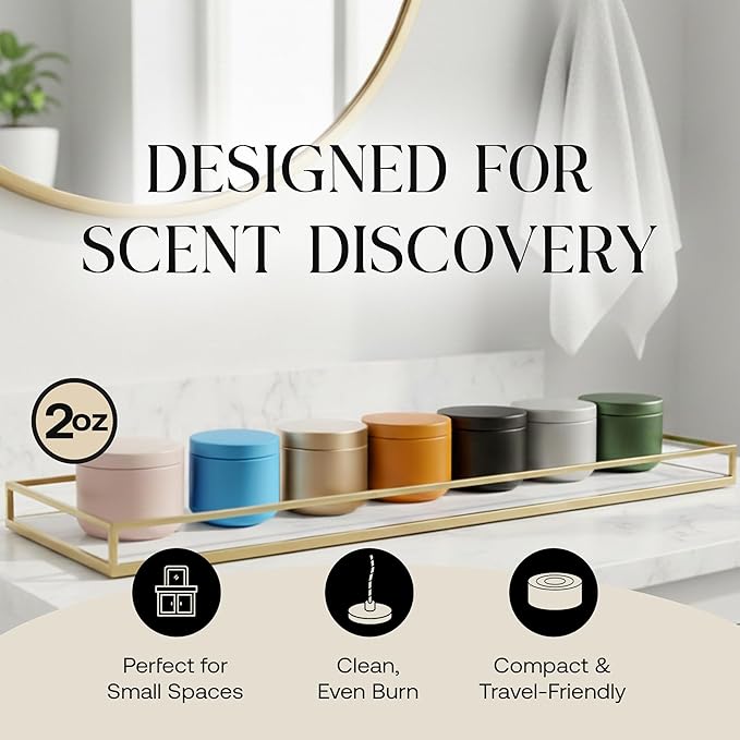 Mar Lau Luxe Soy Candle Making Kit for Adults – Complete Candle Making Supplies with Wax Melting Pot, Candle Wax for Candle Making, Craft Kits for Adults Women, Spa Fragrance Oils, Metal Tins & Tools