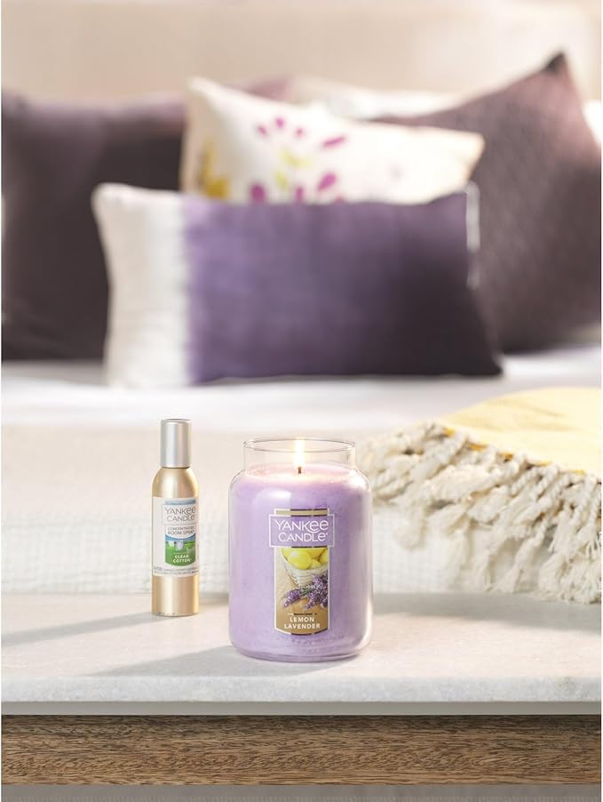 Yankee Candle Concentrated Room Spray, Clean Cotton, 1.5 OZ (Pack of 3)