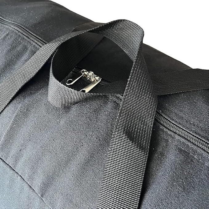 YiKitHom Extra Large Canvas Storage Duffle Bag for Travel, Oversized Giant Big Traveling Duffle Bag