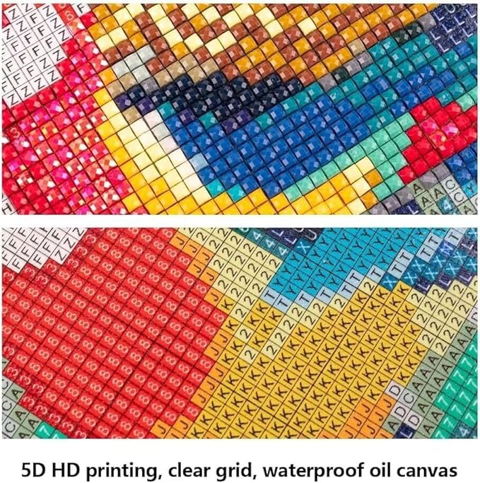Diamond Painting Kits for Adults Parrot Diamond Painting Kits Flower 5D Full Square Drill Strass Crystal Crafts for Adults DIY Art Kit for Beginner, Home Wall Art, Gifts for Women 16x24in M-25595N