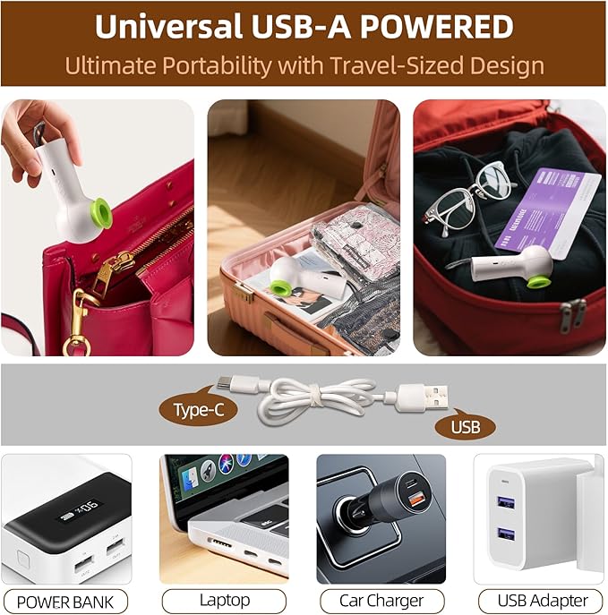 12 Pack Vacuum Bags for Travel with Rechargeable Air Pump & LED Light,Vacuum Travel Bags,Vacuum Storage Bags(4L+4M+4S),80% Space Saver Vacuum Seal Bags for Blankets,Comforters,Luggage