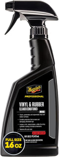 Meguiar's M40 Mirror Glaze Vinyl and Rubber Cleaner and Conditioner M4016, Screens Out UV Rays and Leaves Behind a Natural Sheen, Comes in a Convenient Spray Bottle, 16 Oz