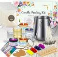 Complete Candle Making Kits for Adults Beginners, DIY Candle Making Supplies Include Beeswax, Wicks, Wicks Sticker, Candle Tins - Arts & Crafts Kits