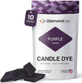Purple Candle Dye - Made in The USA - Premium Colorants - Highly Concentrated - Popular Colors for Paraffin or Soy Wax - Great for Professionals or Hobbyist - 10 Dye Chips