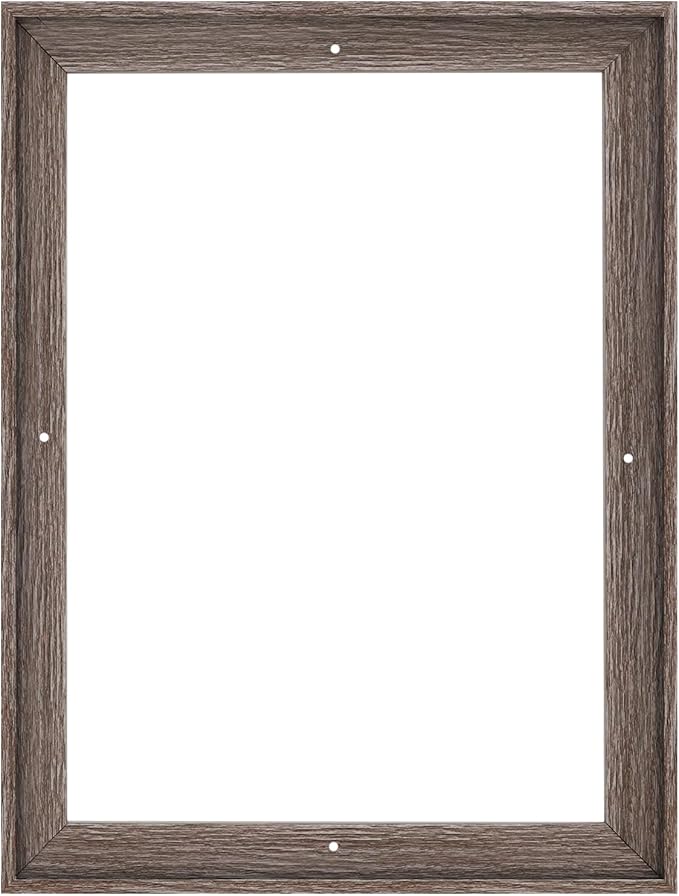 Pixy Canvas Floater Frame 5x9 for 1-1/2 (1.5) inch Deep Canvas Paintings/Canvas Prints/Wood Canvas Panels/Wall Art/Wall Decor/Home Decor/Artwork (Gray Oak, 5 x 9 inch, Portrait)