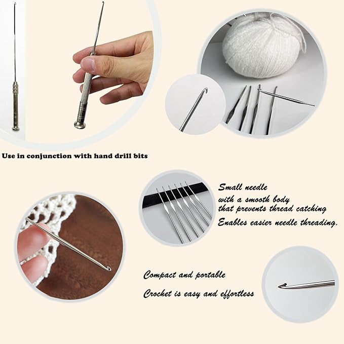 41PCS Mold Punch Wicking Needle Tools Inserting Tool for Candle Making Adjustable Punch Needle Long Silicone Mold Hook Needle Drill Candle Wick Hole Drill Steel Sticks to Make Holes in Candles Soap