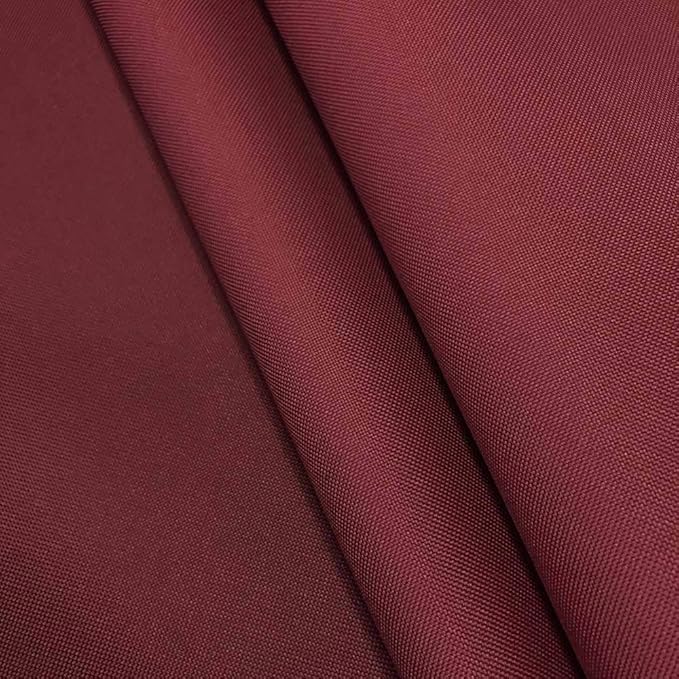 Ottertex Canvas Fabric Waterproof Outdoor 60" Wide 600 Denier Sold by The Yard (3 Yard, Burgundy)