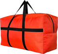 YiKitHom Extra Large Storage Duffle Bag for Travel, Orange Oversized Giant Big Traveling Duffle Bag