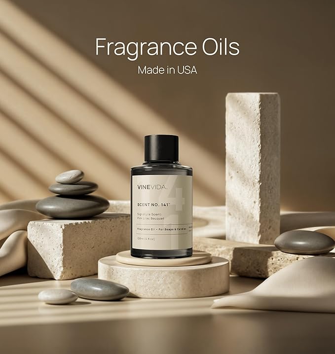 VINEVIDA [16oz] Lavender Vanilla Fragrance Oil for Candle Making Scents Soap, Perfume Oils, Soy Candles, Home Diffusers, Bath Scent Bomb, Linen Spray, Lotions, Car Freshies