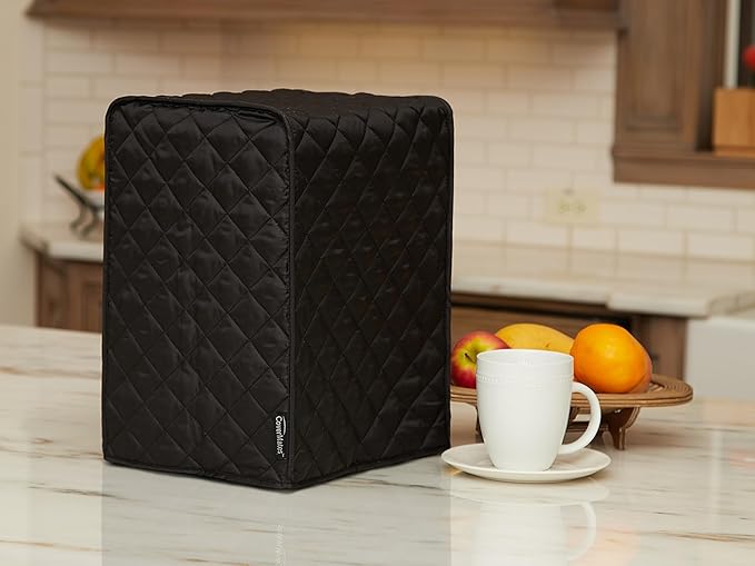 Covermates Keepsakes - Blender Cover - Dust Protection - Stain Resistant - Washable - Appliance Cover, Black