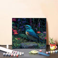 Paint by Numbers Kit for Adults Bird Paint by Numbers Flower DIY Crafts for Adults Canvas Paintings Kits, Hobbies for Women Art With Accessories for Home Wall Decor 32x32 inch Without Frame 8-949D