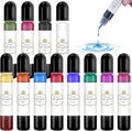 YRYM HT Candle Dye,12 Colors Candle Making Liquid Dye for Candle Making（12 Bottle）