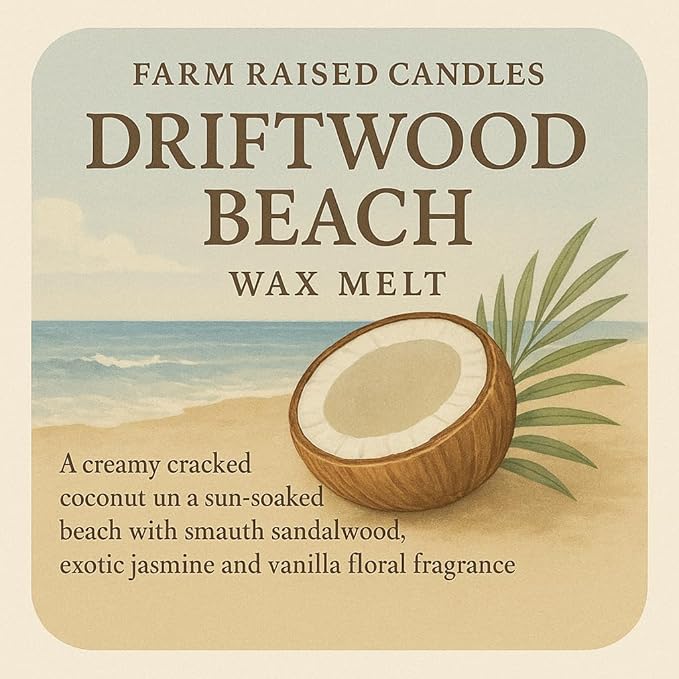 Farm Raised Candles Weekend Variety 5 Pack Soy Wax Melts – Fresh from the Farm Scented Wax Cubes for Warmers – 5 Hotel & Spa Inspired Fragrances – Farm Fresh Wax Melts – USA Made