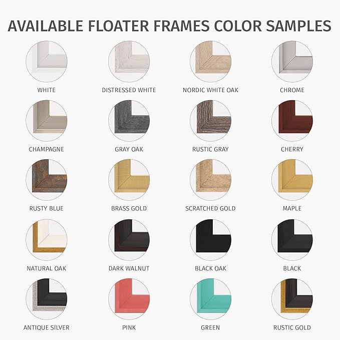 Pixy Canvas Floater Frame 8x14 for 1-1/2 (1.5) inch Deep Canvas Paintings/Canvas Prints/Wood Canvas Panels/Wall Art/Wall Decor/Home Decor/Artwork (Light Maple, 8 x 14 inch, Portrait)