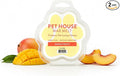 Pet House Mango Peach Scented Wax Melts - Long-Lasting Plant Based/Soy Wax Melts for Pet Odor Pack of 2