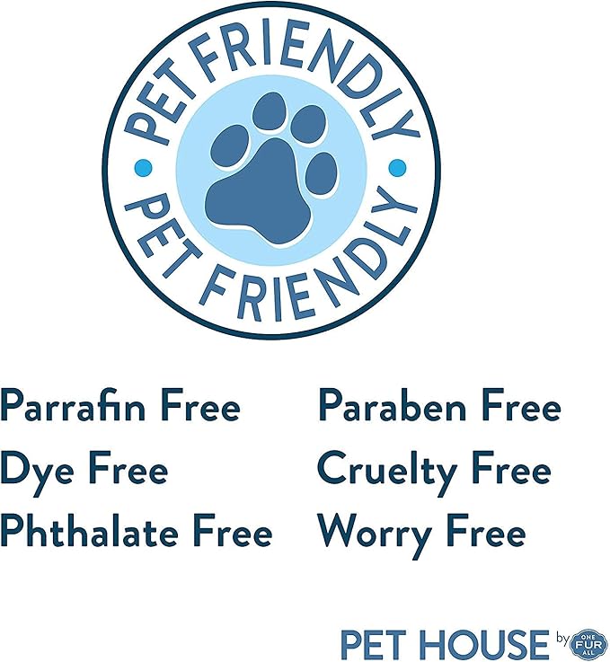 One Fur All Pet House Scented Wax Melts for Warmer - Long-Lasting Pet Friendly Plant Based Soy Wax Melts - Apple Cider Pack of 4