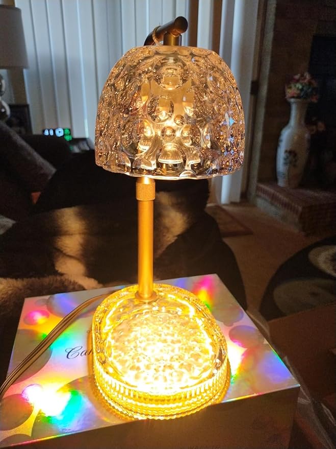 Textured Honeycomb Design Candle Warmer Lamp Adjustable Height, Flameless 4-Level Dimmable Wax Melt Warmer for Jar Candles with 2 Bulbs, House Warming Gifts, Safe Home Use(Pearl White)