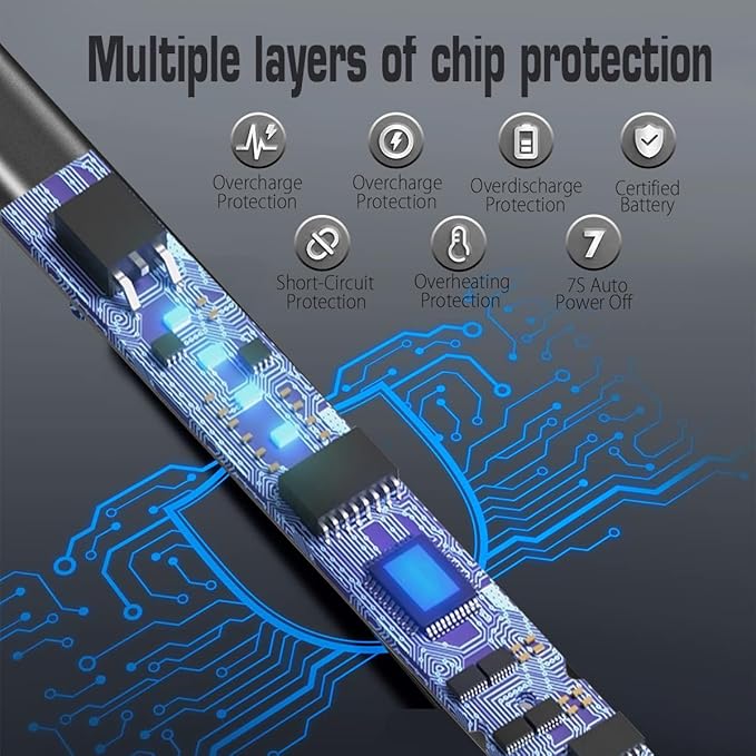 Electric Candle Lighters Arc Windproof Flameless USB Rechargeable Lighter for Cooking BBQs Fireworks Blue