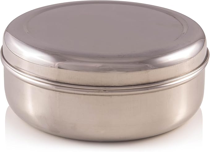 Indian-Tiffin Spice Container - Masala Dabba - 7 Compartments, Airtight