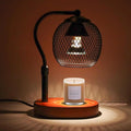 Candle Warmer Lamp with Timer and Dimmable,Height-Adjustable,Black Wax Melt Lamps for Jar Candles,lampara para velas aromaticas, House Warming Gifts, Metal Lampshade with 2 Bulbs